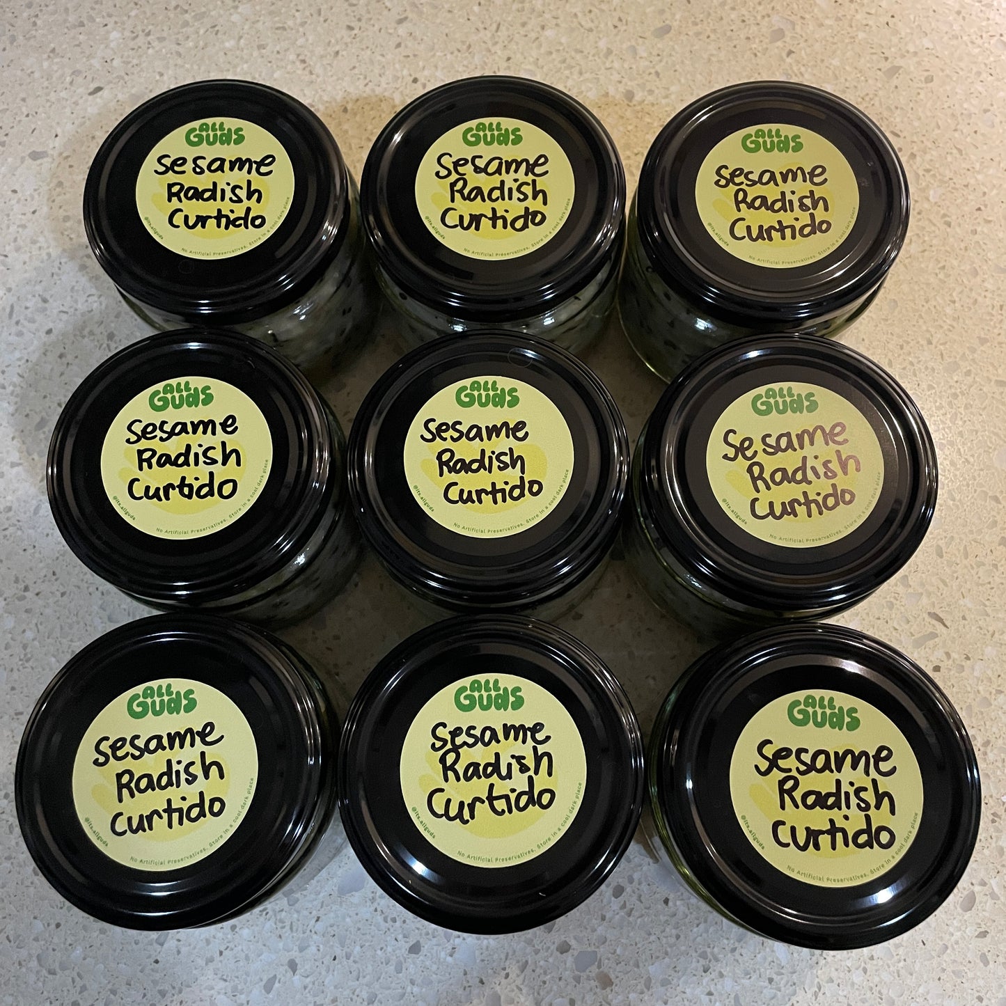 Sesame Radish Curtido