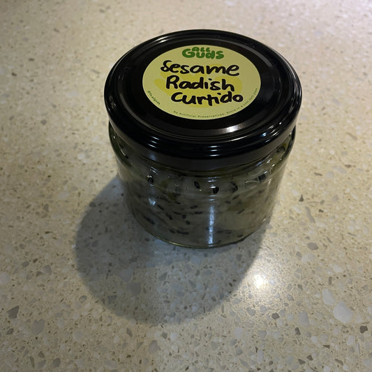 Sesame Radish Curtido